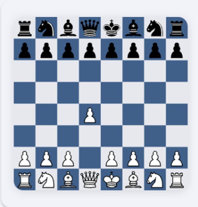 Chess opening illustration